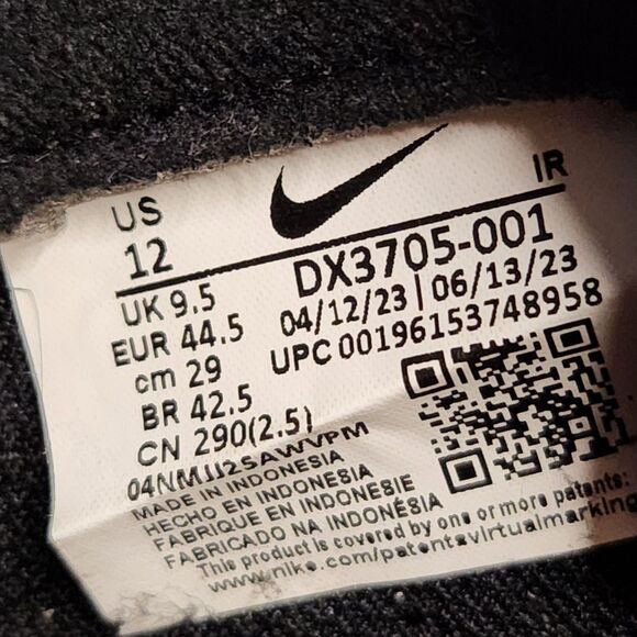 Nike Air Max Interlk Lite Sneakers – Women’s Size 12 | Black/White - Picture 9 of 11